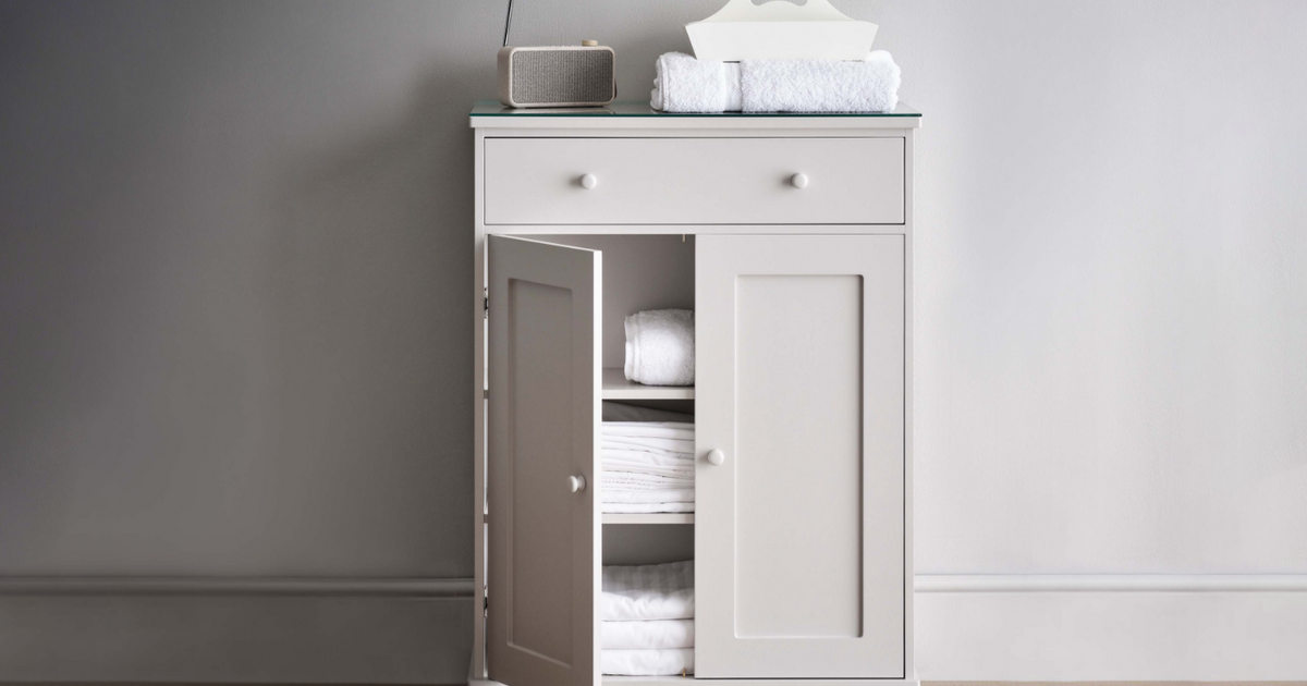 Thin linen deals cabinet