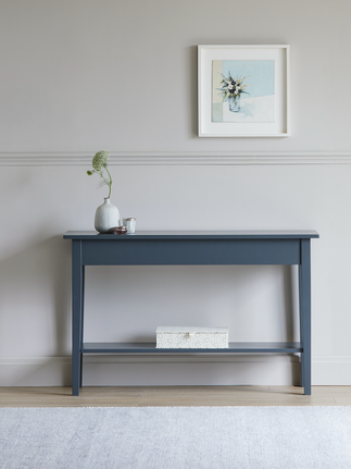 Bruton large console with shelf