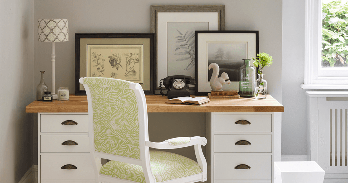 Oak online top desk