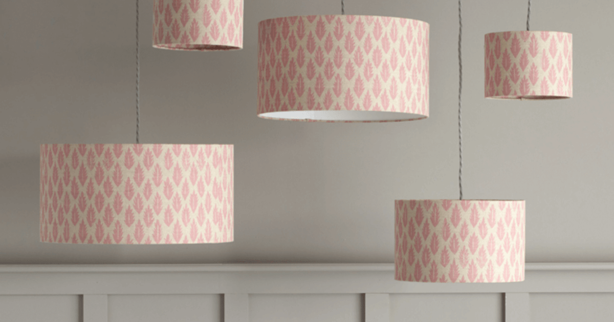 Drum pendant light shades discount