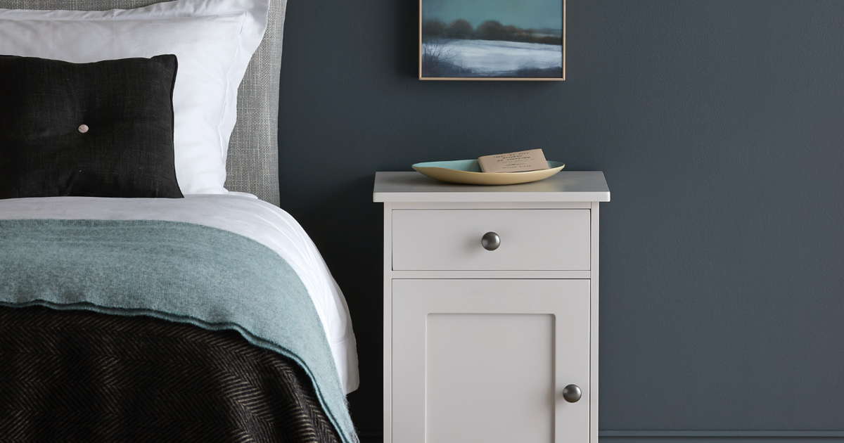 Portland bedside cupboard The Dormy House