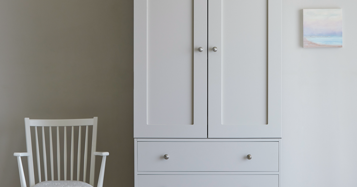 Freestanding wardrobe with drawers cheap