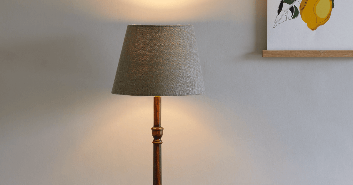 Spindle hot sale lamp base
