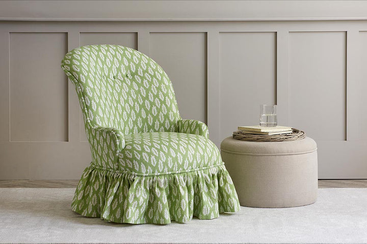 Ripley Spoonback Chair with Skirt