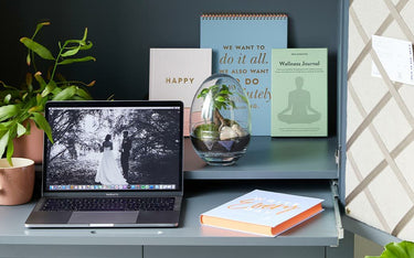 The Simple Joy of a Hideaway Home Office