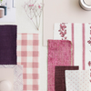 Pinks & purples - patterned