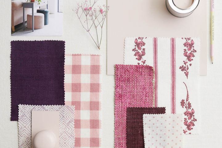 Pinks & purples - patterned