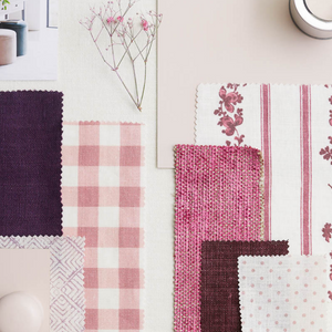 Pinks & purples - striped & check