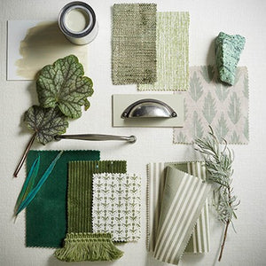 Greens - patterned
