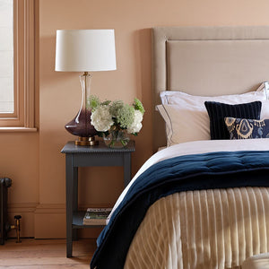 Bruton Bobbin Bedside Table