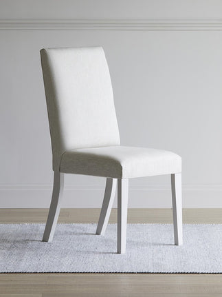 Calico covered Portland dining chair
