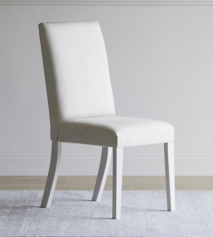 Calico covered Portland dining chair