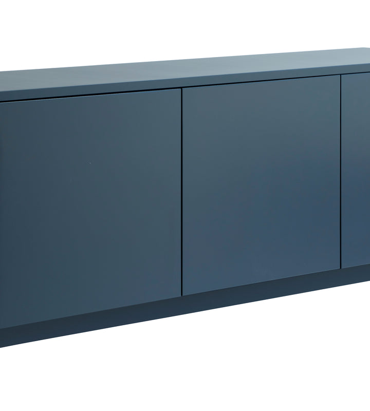 Bruton handleless sideboard with painted top