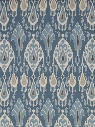 Ikat Bokhara - 01 Blue