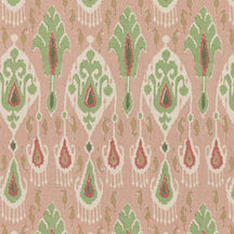Ikat Bokhara - 02 Rose/Green
