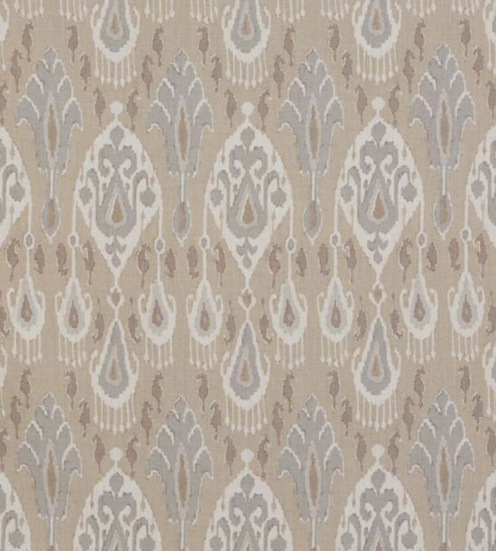 Ikat Bokhara Linen - 04 Parchment