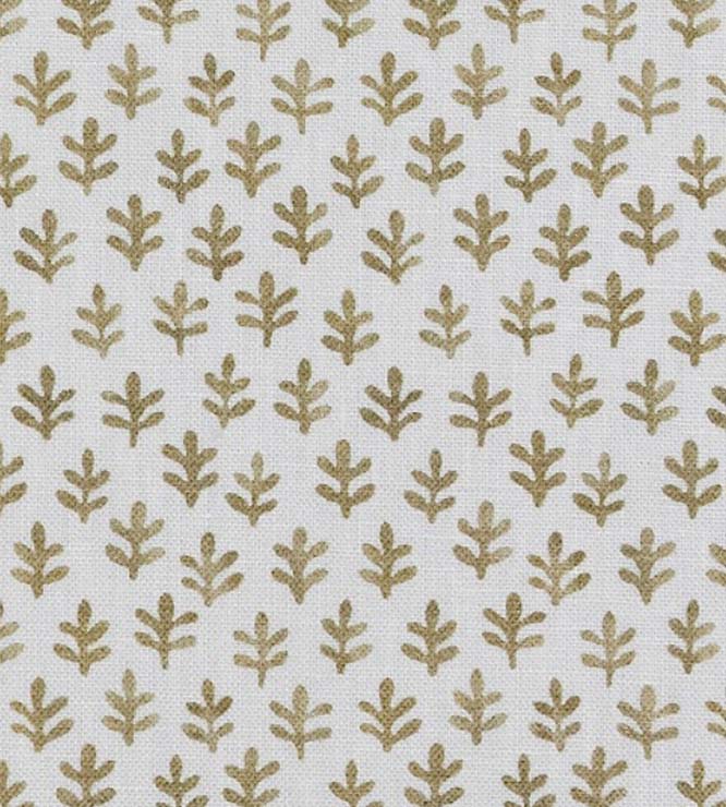 Savannah 01 Olive on Ivory Linen