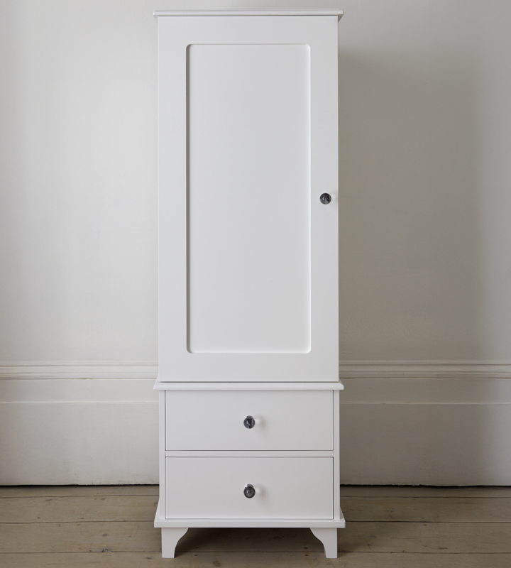 Children's Evesham single two drawer wardrobe