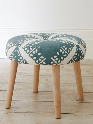 Children's Rochester round footstool
