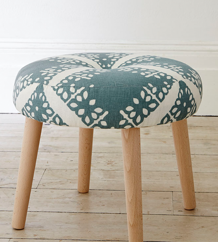 Children's Rochester round footstool