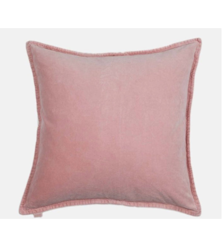 Velvet Cushion - Rose Pink