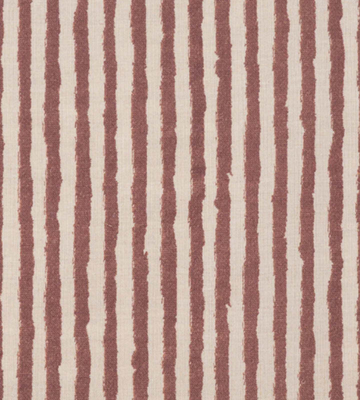 Waverley Stripe Linen - 03 Merlot
