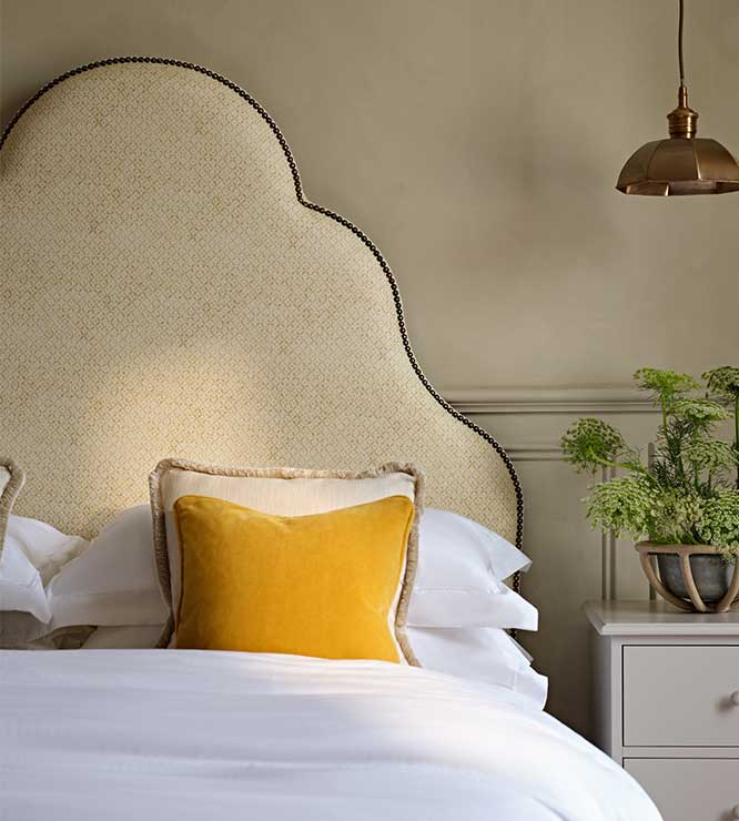 The Crown Headboard with Studs