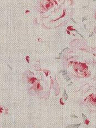 Scattered roses 01 - pink/grey