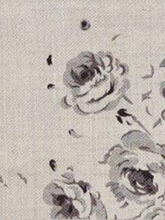 Scattered roses 02 - charcoal