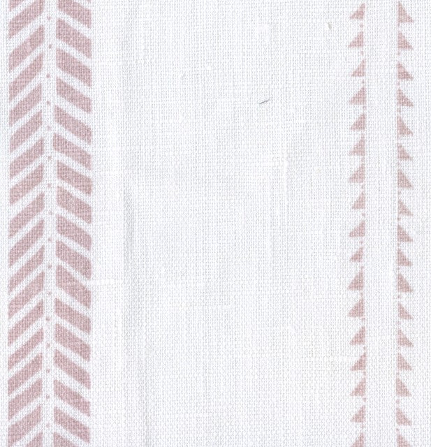 Slade stripe 02 - petal on linen