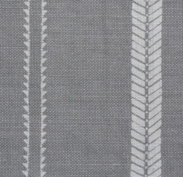 Slade stripe 03 - grey on white