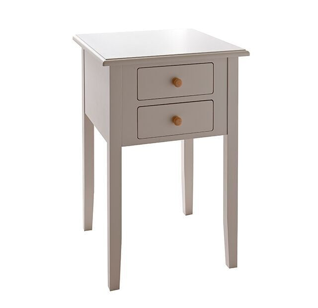 Bruton two drawer side table