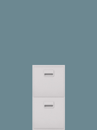 Modular double filing drawers