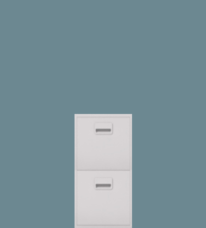 Modular double filing drawers