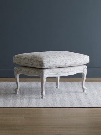 Ripley footstool with cushion