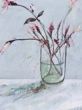 Jane Skingley -  Pink stems