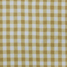Vintage check linen 03 - mustard