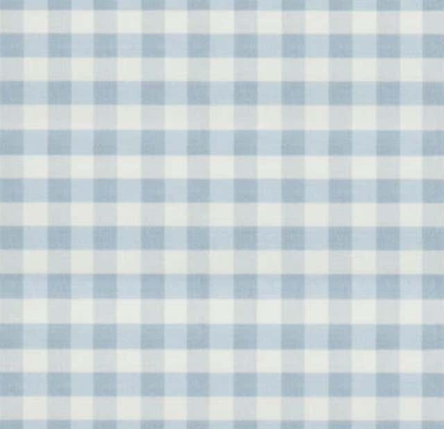 Vintage check linen 04 - old blue