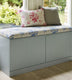 Upholstered seat pad