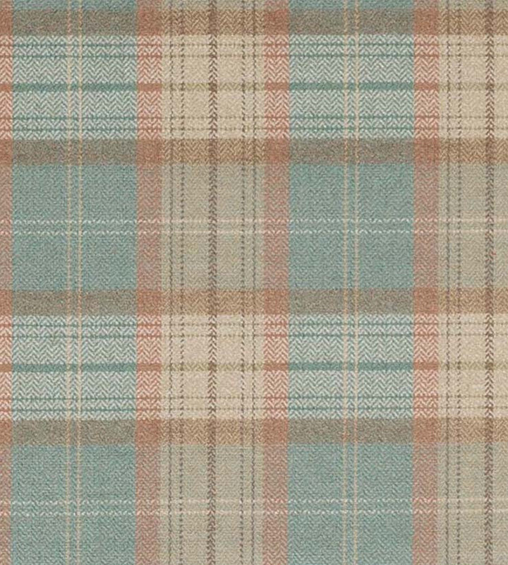 Carrick plaid 03- jade/tomato