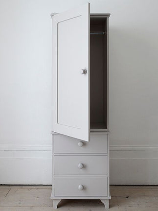 Children's Evesham single three drawer wardrobe