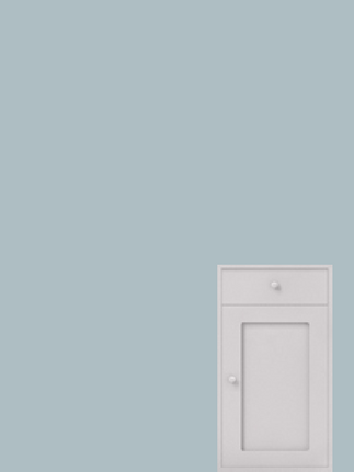 Base cupboard hinged right