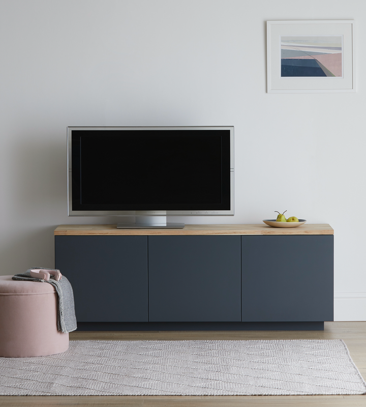 Bruton handleless sideboard