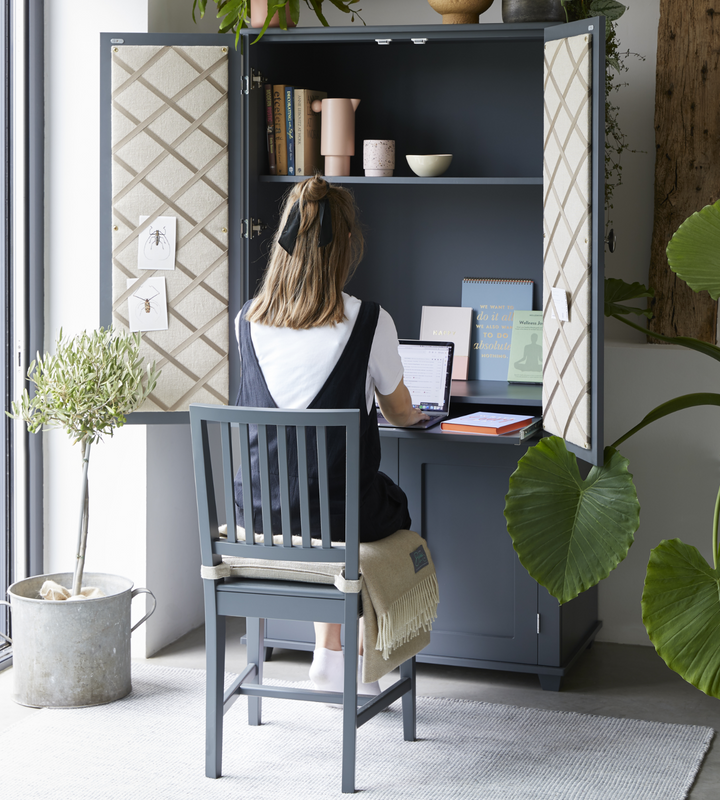 Home Office Armoire Desk Cupboard The Dormy House