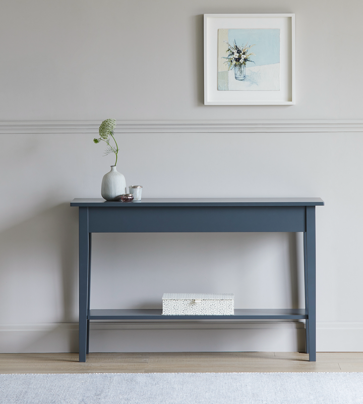 Bruton large console with shelf