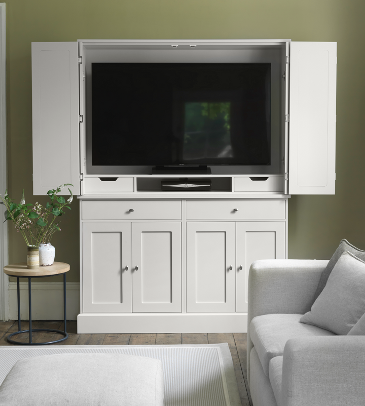 Media Cabinet With Doors TV Storage The Dormy House