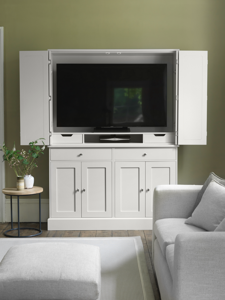 Media Cabinet With Doors TV Storage The Dormy House
