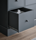 Design your own modular double filing drawers