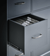 Design your own modular triple filing drawers