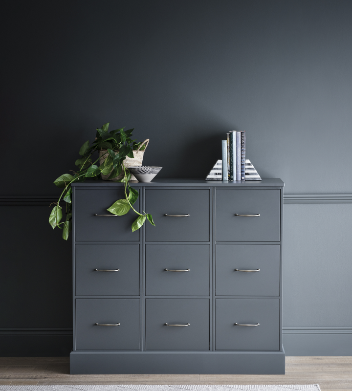 Design your own modular triple filing drawers